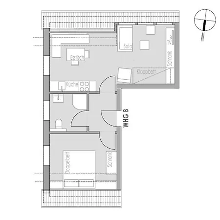 Appartement Haus Kleemann N4